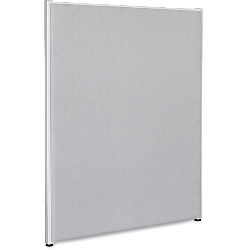Lorell Panel System Partition Fabric Panel 48.4" Width x 71" Height - Steel Frame - Gray - 1 Each (LLR90251)