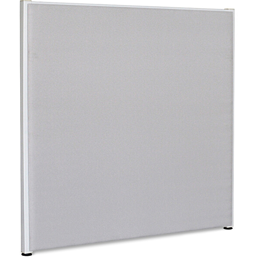 Lorell Panel System Partition Fabric Panel 60.8" Width x 60" Height - Steel Frame - Gray - 1 Each (LLR90255)