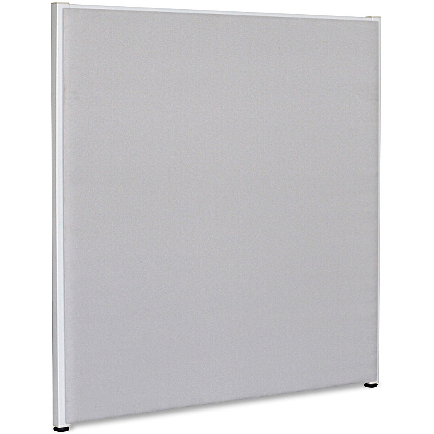 Lorell Panel System Partition Fabric Panel 48.8" Width x 60" Height - Steel Frame - Gray - 1 Each (LLR90256)