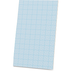 Ampad Graph Pad 40 Sheets - Glue - 20 lb Basis Weight - Legal - 8 1/2" x 14" Sheet Size - White Paper - Chipboard Backing - 1 Pad (22028) Ampad Graph Pad 40 Sheets - Glue - 20 lb Basis Weight - Legal - 8 1/2" x 14" Sheet Size - White Paper - Chipboard Backing - 1 Pad (22028)