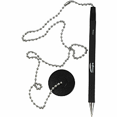 Integra Antimicrobial Rubber Barrel Counter Pen Black Ink - Rubber Barrel - 1 Each (38648)