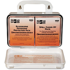 Pac-Kit Safety Equipment Bloodborne Pathogens Kit 27 x Piece(s) - 4.5" Height x 7.5" Width x 2.8" Depth - Plastic Case - 1 Kit (3060) Pac-Kit Safety Equipment Bloodborne Pathogens Kit 27 x Piece(s) - 4.5" Height x 7.5" Width x 2.8" Depth - Plastic Case - 1 Kit (3060)