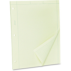 TOPS Engineering Computation Pad 100 Sheets - Both Side Ruling Surface - Ruled Margin - 15 lb Basis Weight - Letter - 8 1/2" x 11" Sheet Size - Green Tint Paper - Hole-punched - 1 Pad (22142) TOPS Engineering Computation Pad 100 Sheets - Both Side Ruling Surface - Ruled Margin - 15 lb Basis Weight - Letter - 8 1/2" x 11" Sheet Size - Green Tint Paper - Hole-punched - 1 Pad (22142)