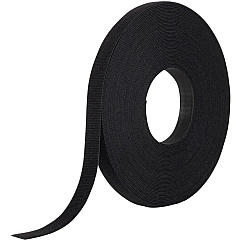 VELCRO&reg; ONE-WRAP Tie Bulk Roll Tie - Black - 75 ft Length - 1 Pack (189645)