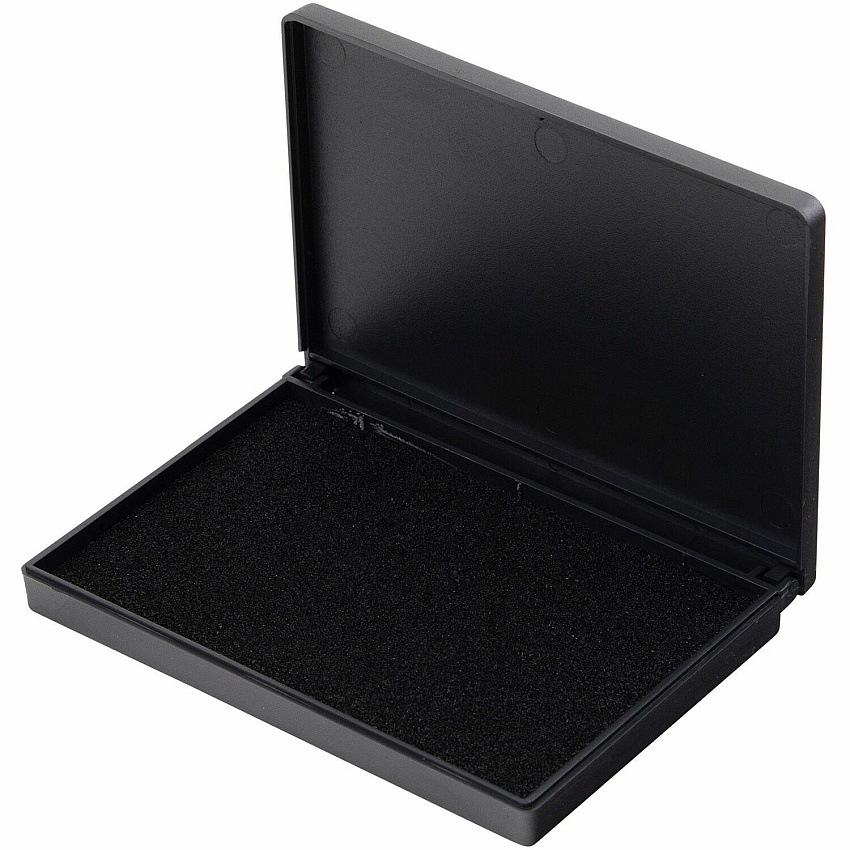 Charles Leonard Stamp Pad 2.8" Width x 4.3" Length - Felt Pad - Black Ink - Black - 1 Each (92420)