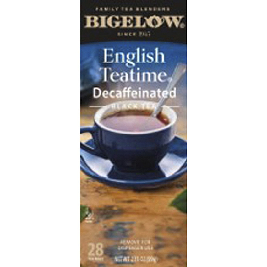 Bigelow Decaf English Teatime Black Tea Bag 28 Teabag - Decaffeinated - 1 Box (10357)