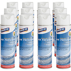 Genuine Joe Sparkling Citrus Air Freshener Spray - 10 oz - Sparkling Citrus - 12 / Carton (GJO10356CT)