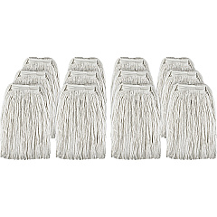Genuine Joe Cotton Blend Mop Refill Rayon, Cotton, Polyester - 12 / Carton (GJO48259CT)