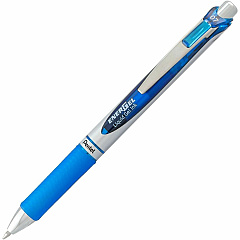 Pentel EnerGel RTX Liquid Gel Pens 0.7 mm Medium Pen Point - Refillable - Retractable - Blue Ink - Gel-based - Silver Barrel - Metal Tip - 12 / Dozen (BL77CDZ) Pentel EnerGel RTX Liquid Gel Pens 0.7 mm Medium Pen Point - Refillable - Retractable - Blue Ink - Gel-based - Silver Barrel - Metal Tip - 12 / Dozen (BL77CDZ)