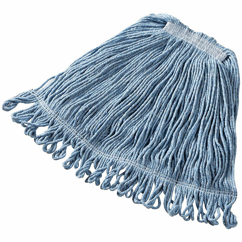 Rubbermaid Commercial Super Stitch Medium Blend Mop Cotton, Synthetic Yarn - 1 Each (D21206BE)