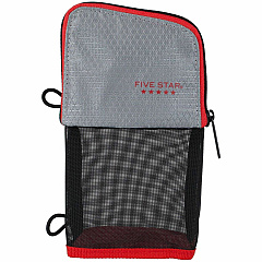 Acco Five Star Stand 'N Store Carrying Case (Pouch) Pencil, Accessories - Assorted Puncture Resistant - Fabric Body - 1 Each (50516) Acco Five Star Stand 'N Store Carrying Case (Pouch) Pencil, Accessories - Assorted Puncture Resistant - Fabric Body - 1 Each (50516)