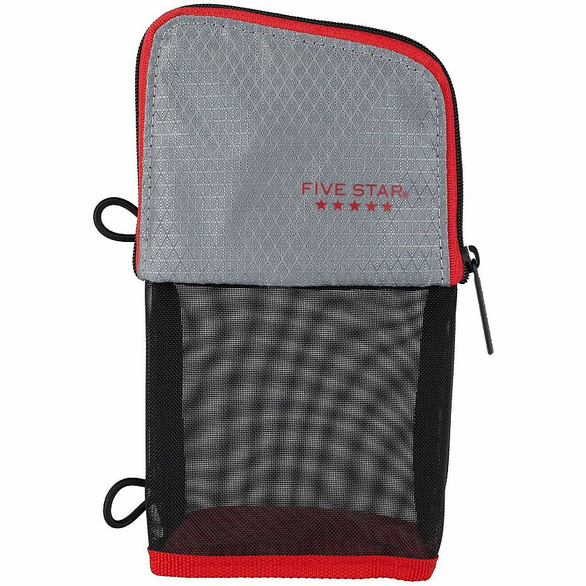 Acco Five Star Stand 'N Store Carrying Case (Pouch) Pencil, Accessories - Assorted Puncture Resistant - Fabric Body - 1 Each (50516)