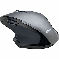 Verbatim Wireless Desktop 8-Button Deluxe Mouse Blue LED - Wireless - Radio Frequency - Graphite - USB - 1600 dpi - Scroll Wheel - 8 Button(s) - AA Battery Supported - 1 Each (98622) Verbatim Wireless Desktop 8-Button Deluxe Mouse Blue LED - Wireless - Radio Frequency - Graphite - USB - 1600 dpi - Scroll Wheel - 8 Button(s) - AA Battery Supported - 1 Each (98622)