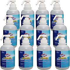 Clorox Commercial Solutions Hand Sanitizer 16.91 fl oz - Pump Bottle Dispenser - Kill Germs - Hand - Moisturizing - Clear - Non-sticky, Non-greasy - 12 / Carton (02176CT) Clorox Commercial Solutions Hand Sanitizer 16.91 fl oz - Pump Bottle Dispenser - Kill Germs - Hand - Moisturizing - Clear - Non-sticky, Non-greasy - 12 / Carton (02176CT)