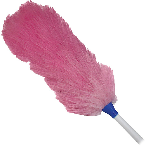 Impact Lambswool Duster 28" Overall Length - White Handle - Multi, White - 1 Each (3103)