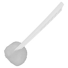 Genuine Joe Toilet Bowl Mop 4.50" Height Head - 12" Length Plastic Handle - Acid Resistant, Durable, Long Lasting, Lightweight, Fatigue-free - White - 100 / Carton (GJO85122) Genuine Joe Toilet Bowl Mop 4.50" Height Head - 12" Length Plastic Handle - Acid Resistant, Durable, Long Lasting, Lightweight, Fatigue-free - White - 100 / Carton (GJO85122)