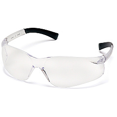 ProGuard Classic 820 Series Safety Eyewear Ultraviolet Protection - Clear - Non-Slip Temple, Frameless, Wraparound Lens, High Visibility, Comfortable, Rubber Tipped Temples, Anti-fog - 1 Each (8010)