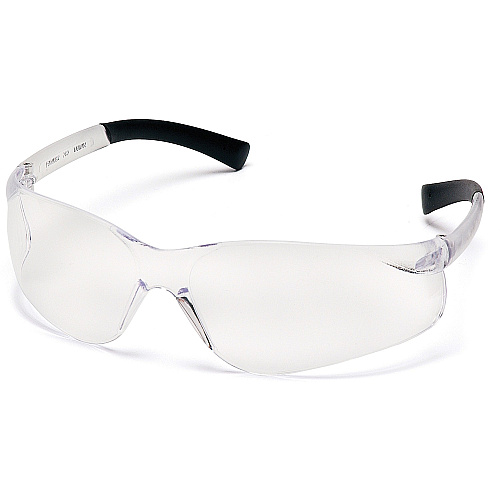 ProGuard Classic 820 Series Safety Eyewear Ultraviolet Protection - Clear - Non-Slip Temple, Frameless, Wraparound Lens, High Visibility, Comfortable, Rubber Tipped Temples, Anti-fog - 1 Each (8010)