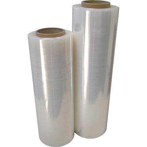 WP Pallet-Tite Pallet Stretch Wrap 18" Width x 1500 ft Length x 0.8 mil Thickness - Linear Low-Density Polyethylene (LLDPE) - Clear - 4 / Carton (PSF03)