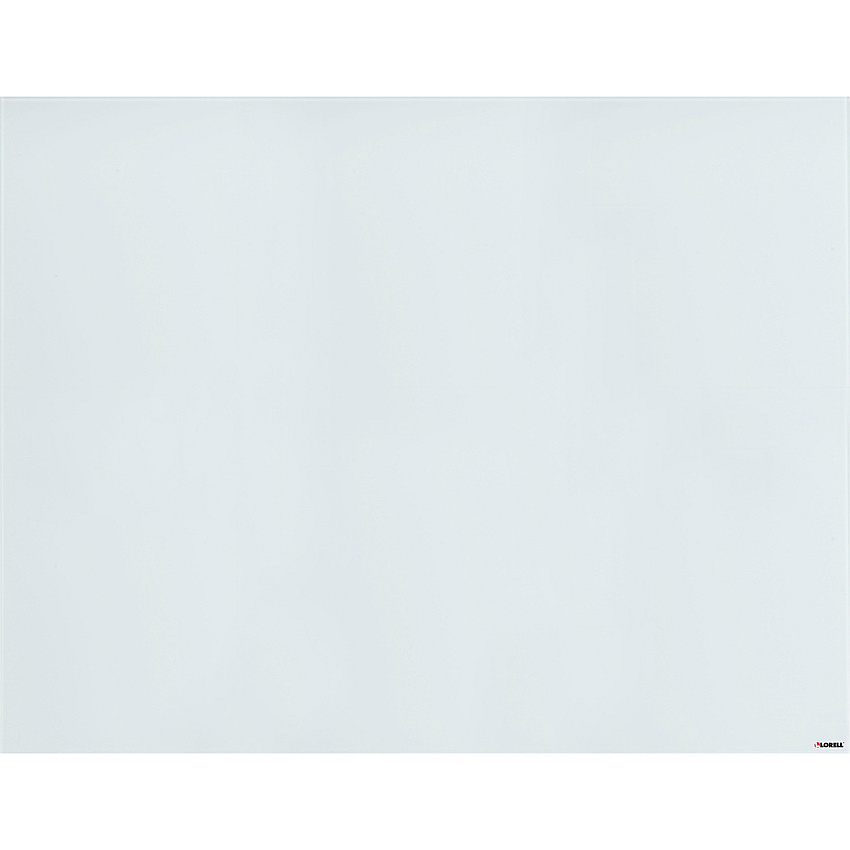 Lorell Magnetic Dry-Erase Glass Board 46.5" (3.9 ft) Width x 36" (3 ft) Height - White Glass Surface - Rectangle - Magnetic - Stain Resistant, Ghost Resistant, Smooth Writing - 1 Each (LLR52508)