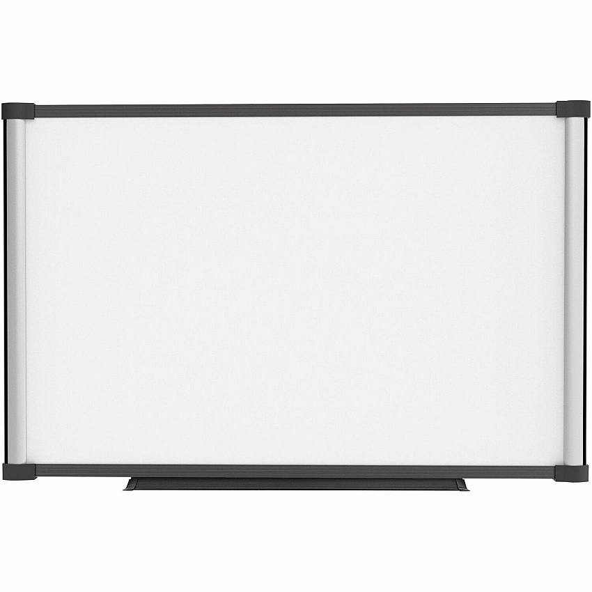 Lorell Magnetic Dry-erase Board 36" (3 ft) Width x 24" (2 ft) Height - Aluminum Steel Frame - Rectangle - Magnetic - Marker Tray - 1 Each (LLR52511)