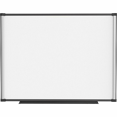 Lorell Magnetic Dry-erase Board 48" (4 ft) Width x 36" (3 ft) Height - Aluminum Steel Frame - Rectangle - Magnetic - Marker Tray - 1 Each (LLR52512)