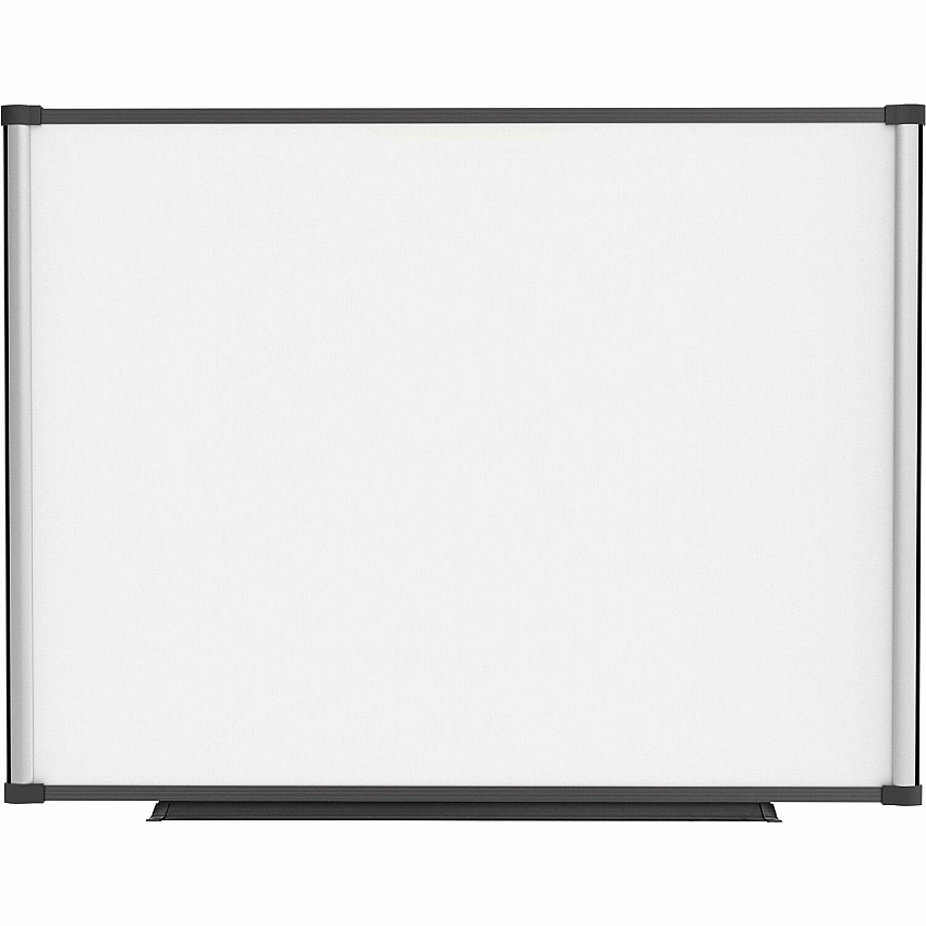 Lorell Magnetic Dry-erase Board 48" (4 ft) Width x 36" (3 ft) Height - Aluminum Steel Frame - Rectangle - Magnetic - Marker Tray - 1 Each (LLR52512)