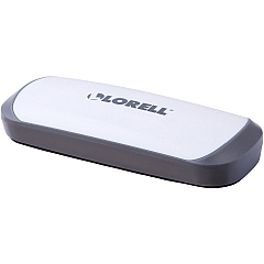 Lorell Rare Earth Magnet Board Eraser Magnetic - Black, White - Plastic - 1 Each (LLR52559) Lorell Rare Earth Magnet Board Eraser Magnetic - Black, White - Plastic - 1 Each (LLR52559)