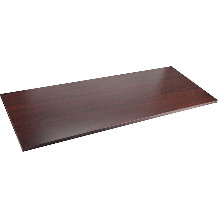 Lorell Relevance Series Tabletop Laminated, Mahogany Rectangle Top - 48" Table Top Width x 24" Table Top Depth x 1" Table Top Thickness - 47.63" Width x 23.63" Depth - Conferencing - Assembly Required - 1 Each (LLR59603)