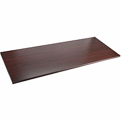 Lorell Relevance Series Tabletop Laminated, Mahogany Rectangle Top - Contemporary Style - 60" Table Top Width x 24" Table Top Depth x 1" Table Top Thickness - 59.87" Width x 23.63" Depth - Conferencing - Assembly Required - 1 Each (LLR59605)