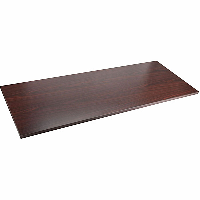 Lorell Relevance Series Tabletop Laminated, Mahogany Rectangle Top - Contemporary Style - 60" Table Top Width x 24" Table Top Depth x 1" Table Top Thickness - 59.87" Width x 23.63" Depth - Conferencing - Assembly Required - 1 Each (LLR59605)