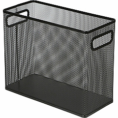 Lorell Mesh Tabletop Hanging File Holder Black - Steel - 1 Each (LLR84241)
