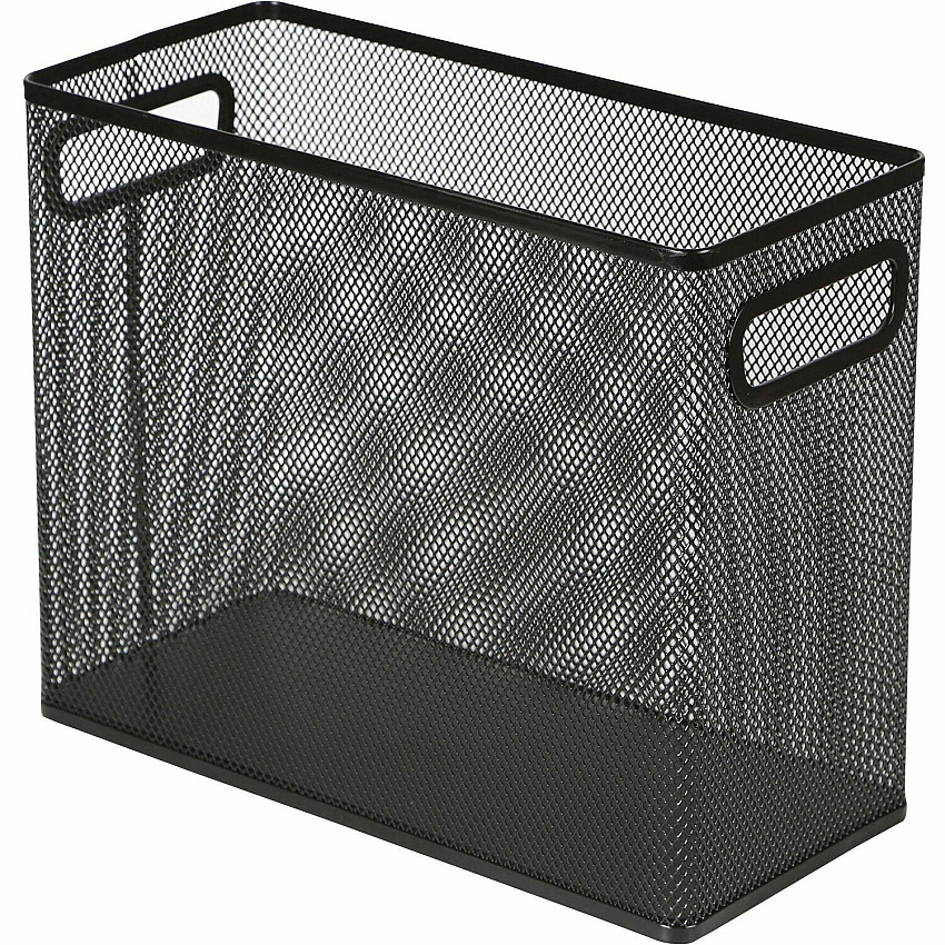 Lorell Mesh Tabletop Hanging File Holder Black - Steel - 1 Each (LLR84241)