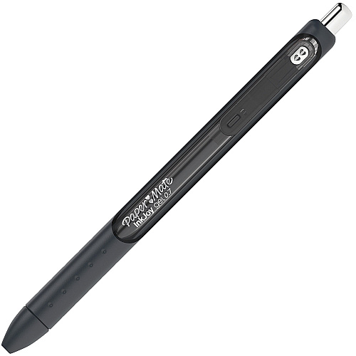 Paper Mate InkJoy Gel Pen 0.7 mm Pen Point - Retractable - Black Ink - Gel-based - Black Barrel - 10 / Pack (1951640)