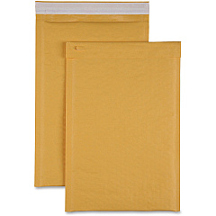 Sparco Size 3 Bubble Cushioned Mailers Bubble - #3 - 8 1/2" Width x 14 1/2" Length - Self-sealing - Kraft - Kraft - 100 / Carton (74983) Sparco Size 3 Bubble Cushioned Mailers Bubble - #3 - 8 1/2" Width x 14 1/2" Length - Self-sealing - Kraft - Kraft - 100 / Carton (74983)