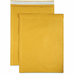Sparco Size 6 Bubble Cushioned Mailers Bubble - #6 - 12 1/2" Width x 19" Length - Self-sealing - Kraft - Kraft - 50 / Carton (74986) Sparco Size 6 Bubble Cushioned Mailers Bubble - #6 - 12 1/2" Width x 19" Length - Self-sealing - Kraft - Kraft - 50 / Carton (74986)