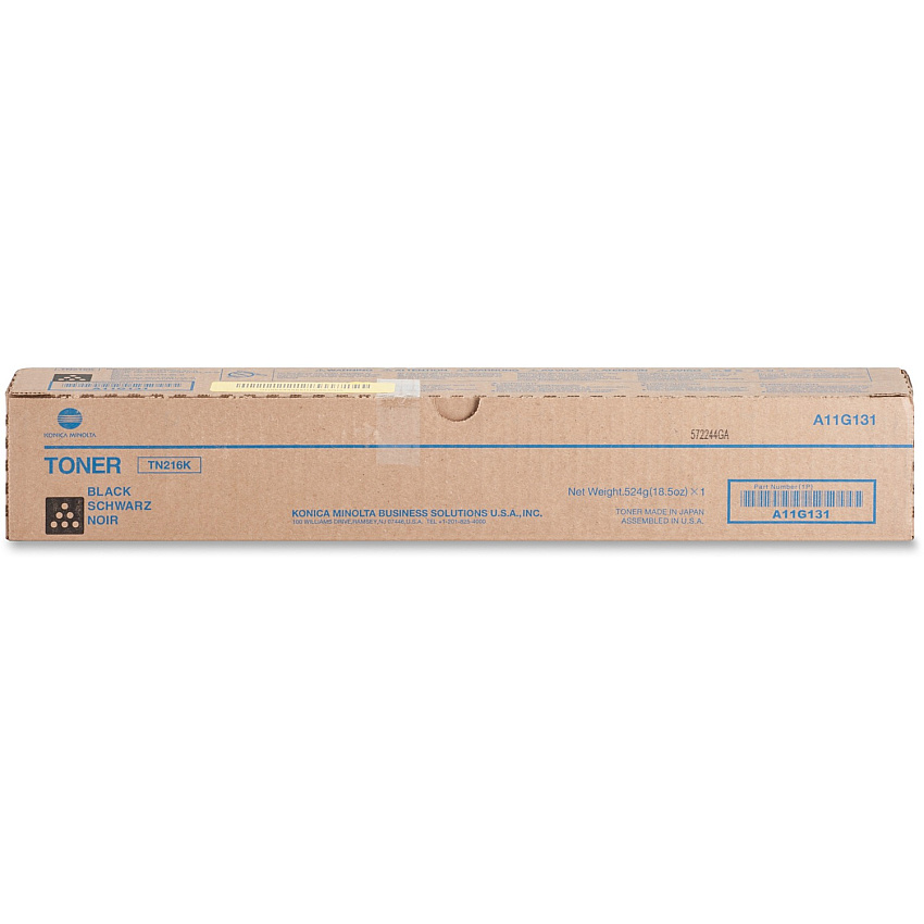 Konica Minolta TN216K Black Toner Cartridge