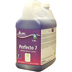 Rochester Midland RMC Perfecto 7 Lavendar Cleaner For Wall, Floor, Chrome, Porcelain, Stainless Steel - Concentrate - 64.2 fl oz (2 quart) - Lavender Scent - Recommended For: Grease Remover - Purple - 4 / Carton (11974199) Rochester Midland RMC Perfecto 7 Lavendar Cleaner For Wall, Floor, Chrome, Porcelain, Stainless Steel - Concentrate - 64.2 fl oz (2 quart) - Lavender Scent - Recommended For: Grease Remover - Purple - 4 / Carton (11974199)
