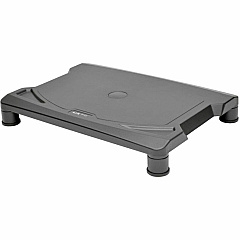 Tripp Lite series Universal Monitor Riser 40 lb Load Capacity - 5.50" Height x 15.63" Width x 11.25" Depth - Desktop, Tabletop - Black - 1 Each - TAA Compliant (MR1612) Tripp Lite series Universal Monitor Riser 40 lb Load Capacity - 5.50" Height x 15.63" Width x 11.25" Depth - Desktop, Tabletop - Black - 1 Each - TAA Compliant (MR1612)