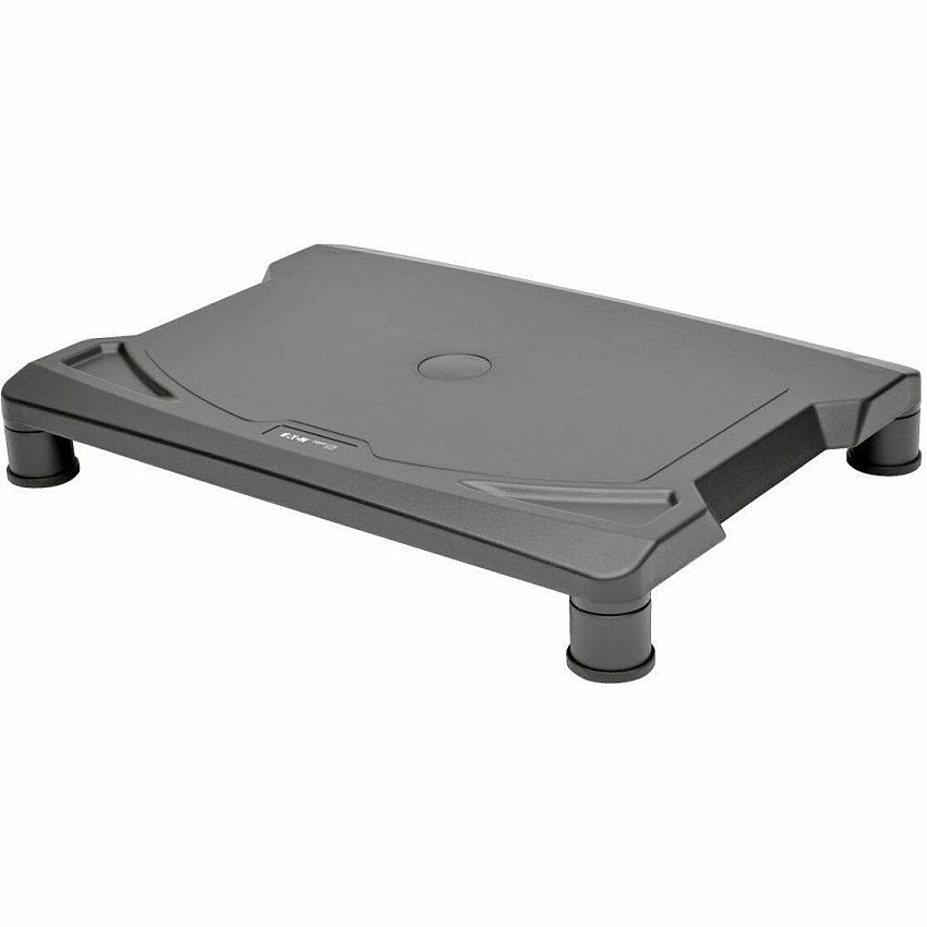 Tripp Lite series Universal Monitor Riser 40 lb Load Capacity - 5.50" Height x 15.63" Width x 11.25" Depth - Desktop, Tabletop - Black - 1 Each - TAA Compliant (MR1612)