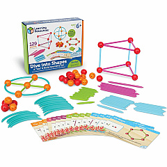 Learning Resources Dive Shapes Sea/Build Geometry Set 1 Set (1773) Learning Resources Dive Shapes Sea/Build Geometry Set 1 Set (1773)