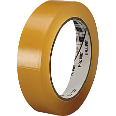 3M General-Purpose Vinyl Tape 764 36 yd Length x 1" Width x 5 mil Thickness - Tan Tint - Rubber - 4 mil - Polyvinyl Chloride (PVC) Backing - 1 Roll (764136TRAN) 3M General-Purpose Vinyl Tape 764 36 yd Length x 1" Width x 5 mil Thickness - Tan Tint - Rubber - 4 mil - Polyvinyl Chloride (PVC) Backing - 1 Roll (764136TRAN)