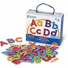 Learning Resources Upper/Lower Case Magnetic Letters Learning Theme/Subject - Lowercase Letters, Uppercase Letters Shape - Magnetic - Wear Resistant, Tear Resistant - Assorted - 1 Set (7725)