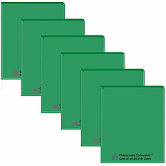 C-Line Classroom Connector Letter Report Cover 8 1/2" x 11" - 2 Internal Pocket - Green - 25 / Box (32003) C-Line Classroom Connector Letter Report Cover 8 1/2" x 11" - 2 Internal Pocket - Green - 25 / Box (32003)