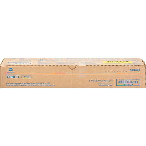Konica Minolta TN322 Black Toner Cartridge