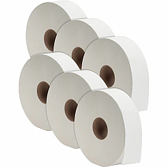Genuine Joe Jumbo Jr Dispenser Bath Tissue Roll 2 Ply - 3.50" Width x 2000 ft Length - 12" Roll Diameter - 3 19/64" Core - White - Fiber - 1 Carton (GJO3520006) Genuine Joe Jumbo Jr Dispenser Bath Tissue Roll 2 Ply - 3.50" Width x 2000 ft Length - 12" Roll Diameter - 3 19/64" Core - White - Fiber - 1 Carton (GJO3520006)