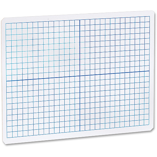 Flipside Products Flipside Grid Side/Plain Side Dry Erase Lap Board (11000)