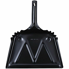 Genuine Joe Heavy-duty Metal Dustpan 12" Wide - Steel - Black - 12 / Carton (GJO58143CT) Genuine Joe Heavy-duty Metal Dustpan 12" Wide - Steel - Black - 12 / Carton (GJO58143CT)