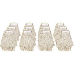 Genuine Joe Narrow Band Mophead Cotton - Natural - 12 / Carton (GJOZ16COTCT) Genuine Joe Narrow Band Mophead Cotton - Natural - 12 / Carton (GJOZ16COTCT)