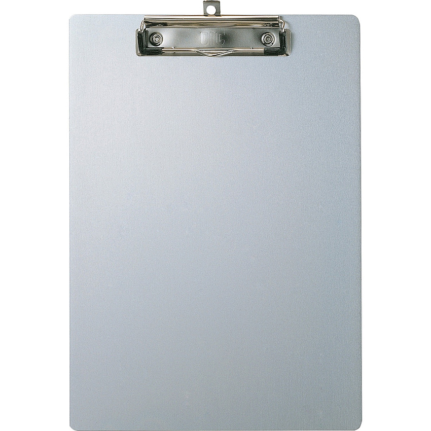 Officemate Aluminum Clipboard 8 1/2" x 11" Sheet Size - Aluminum - Silver - 1 Each (83211)